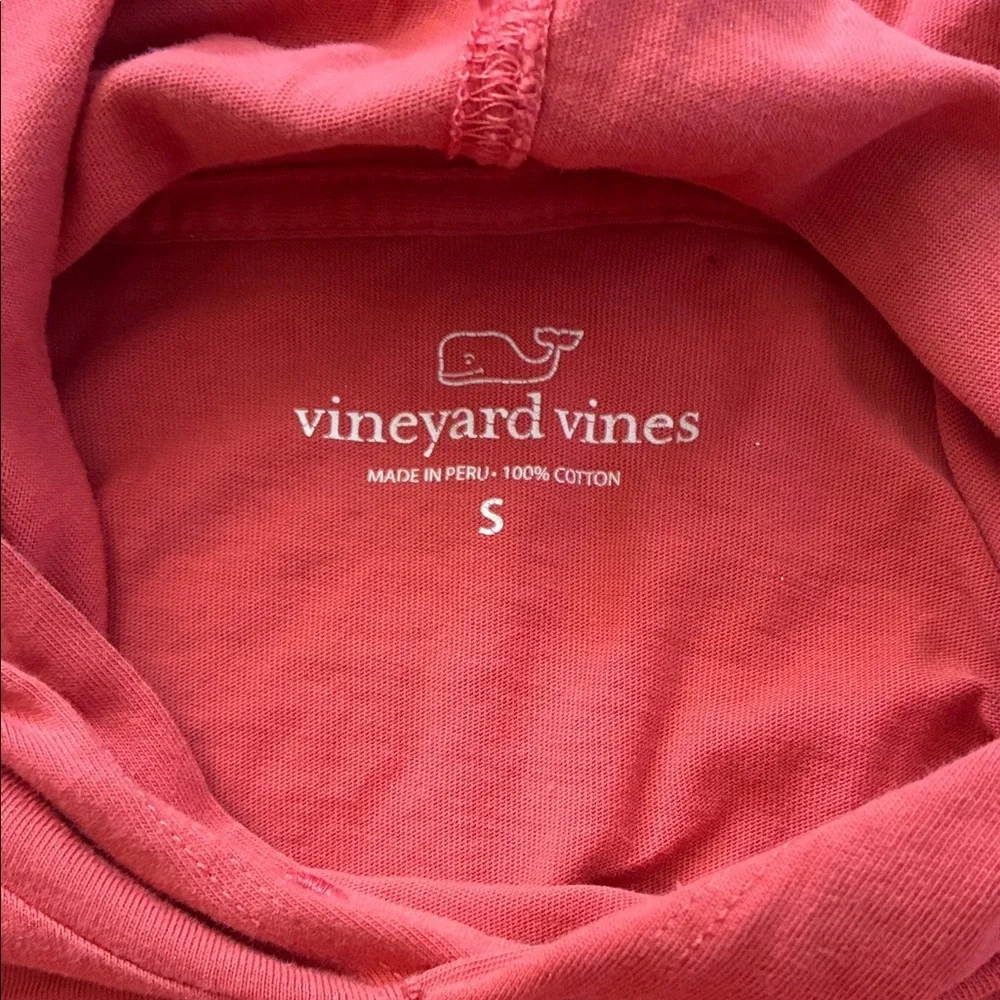 Vineyard Vines Coral Long Sleeve Size S